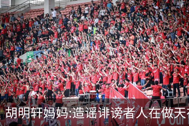 胡明轩妈妈:造谣诽谤者人在做天在看 积点德吧